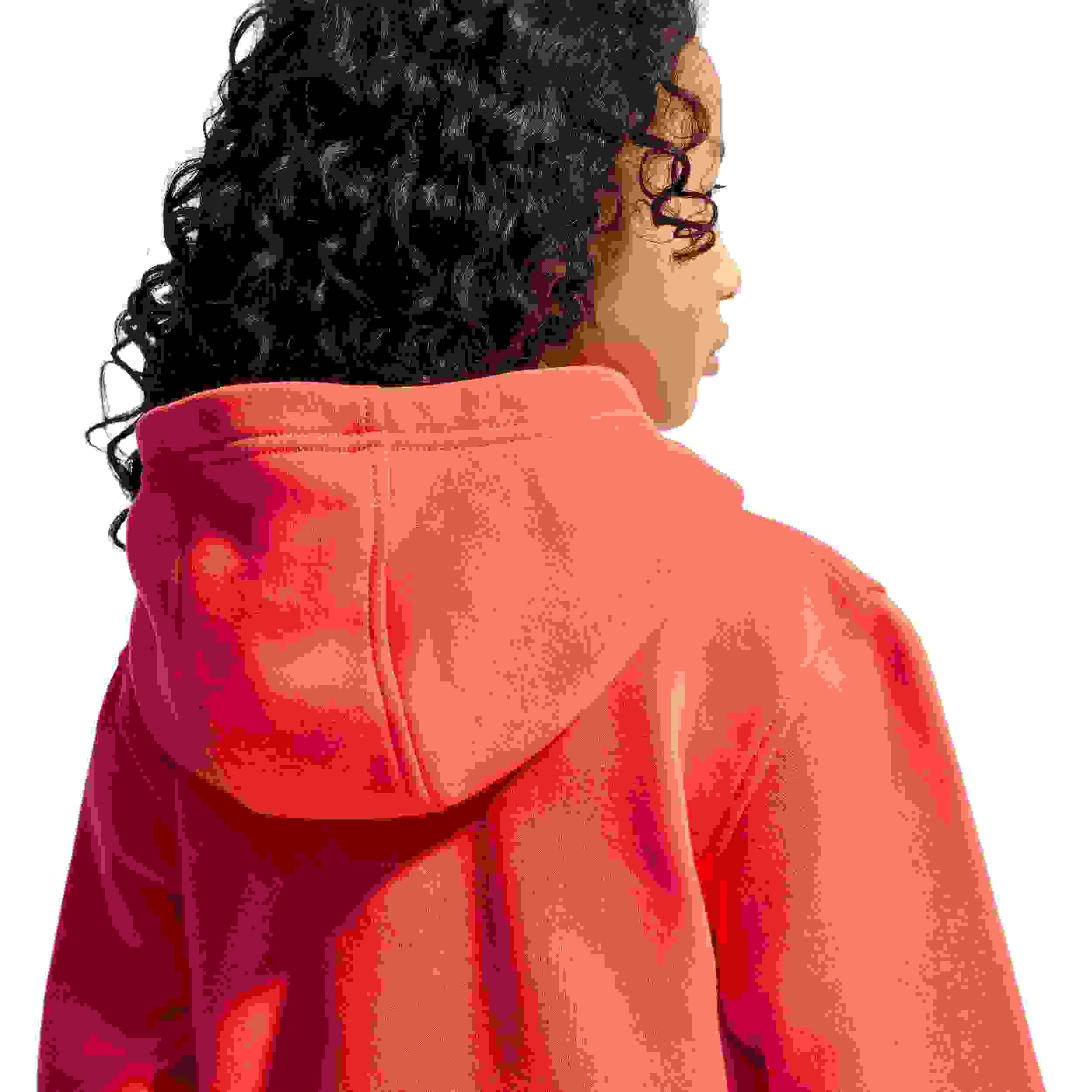 Nike Sportswear Club Fleece Big Kids' Orange Pullover Hoodie